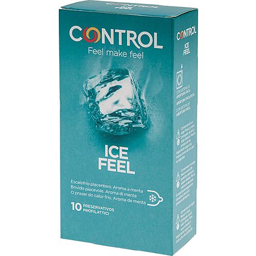 Preservativer Control Ice Feel 10 Ud med kjølende effekt