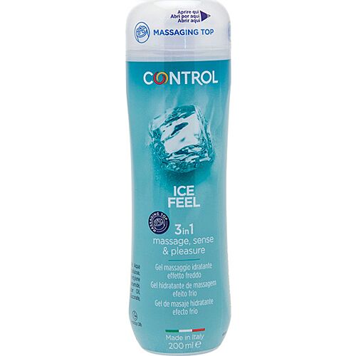 Gel 3 i 1 Control Ice Feel med kjølende effekt