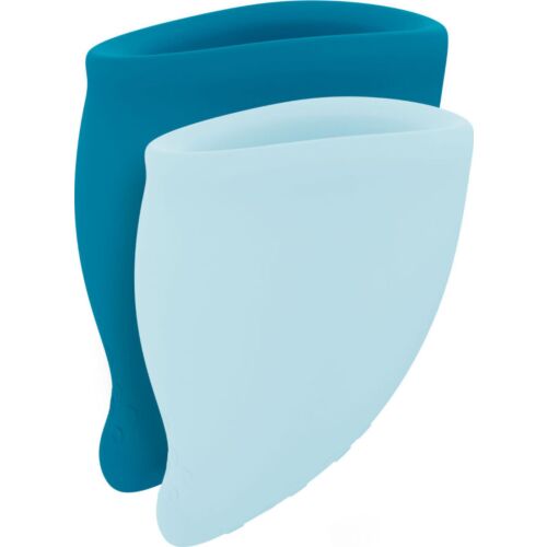 Menstrualkopp FUN FACTORY FUN MENSTRUAL CUP KIT Turquoise