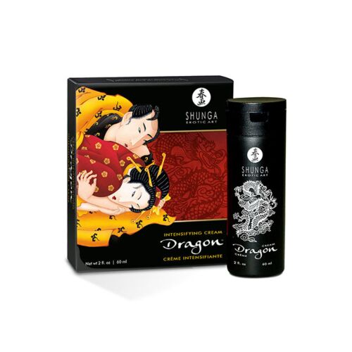 Ereksjonsforsterker Crème SHUNGA Dragon med jordbærsmak