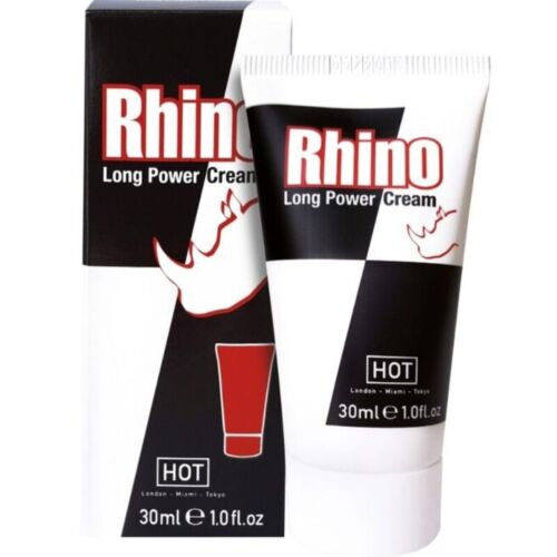 Delaykrem HOT Rhino med ginkgo for utholdenhet