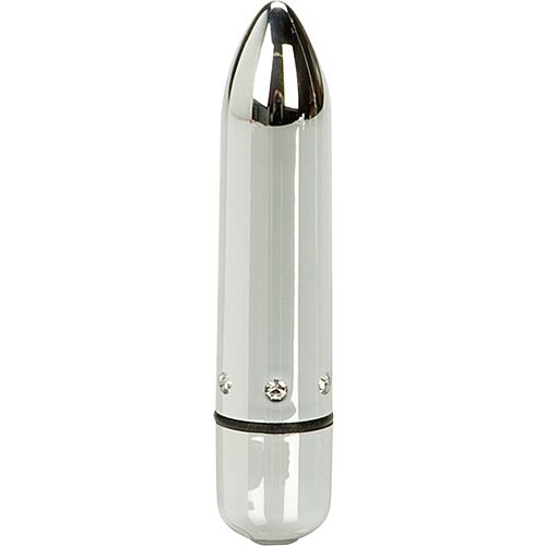 Bullet Vibrator Calexotics Crystal Høy Intensitet med Krystall Dekorasjoner