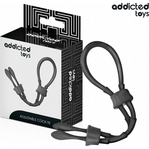 Cockring Addicted Toys Justerbar Silikon Tau