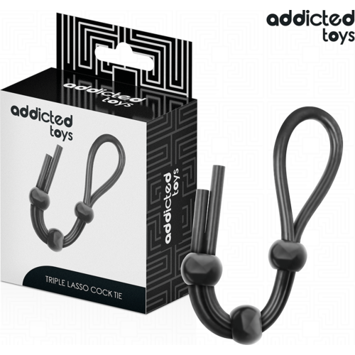 Cockring ADDICTED TOYS Triple Loop Silikon