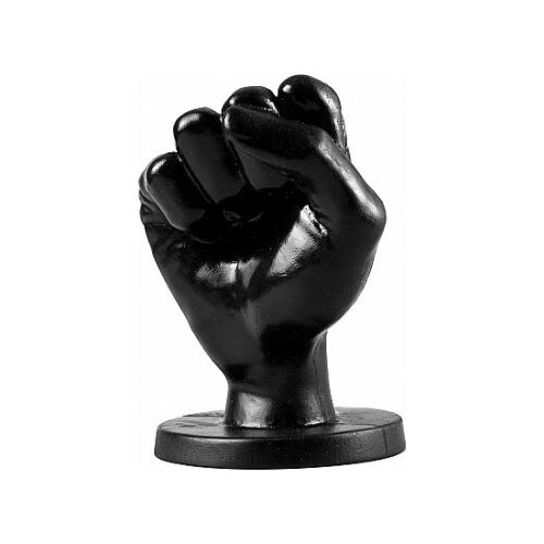 Analplugg ALL BLACK FIST 14 CM - Realistisk design