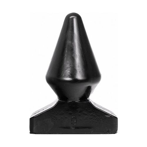 Anal Plug ALL BLACK 18,5 CM med konisk form