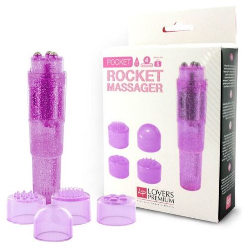 Loverspremium - lommevibrator massasjeapparat lilla