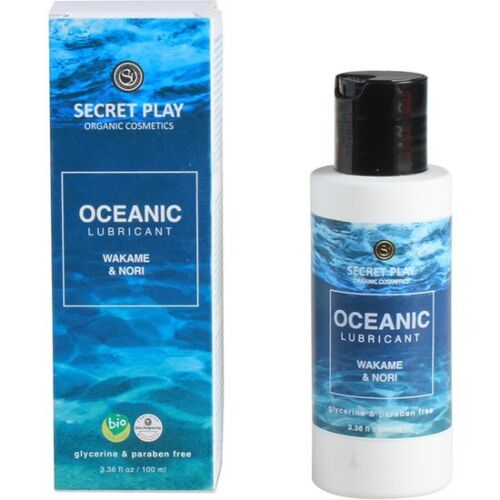Lubricant SECRETPLAY OCEANIC 100ml med naturlige ingredienser
