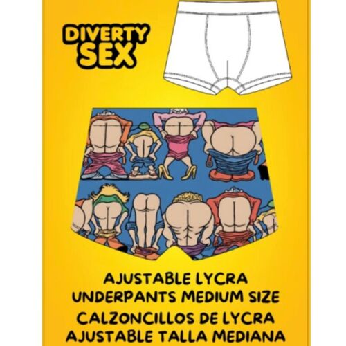Boxertruser Diablo Picante Small Size Buttokser med morsom design