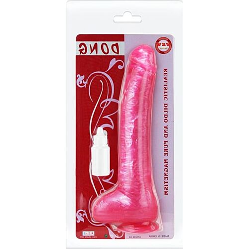 Dildo Baile Realistic Pink med sugekop