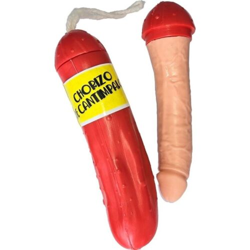 Dildo DIABLO PICANTE Spicy Chorizo med morsom design