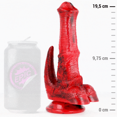 Dildo EPIC Vulcanus Night Dragon med ergonomisk form