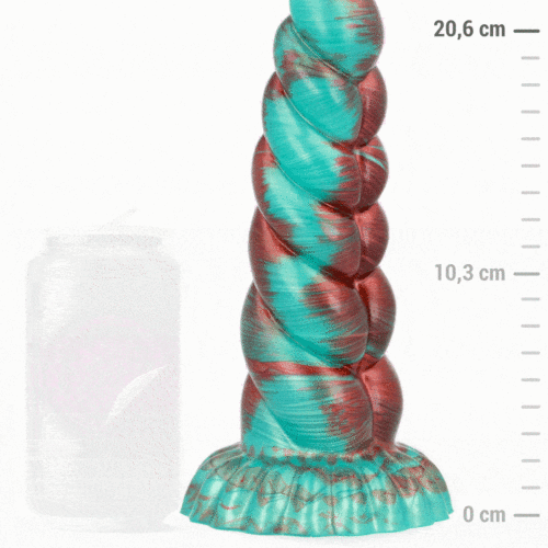 Dildo EPIC Zirion Aridfire med dyp stimulering
