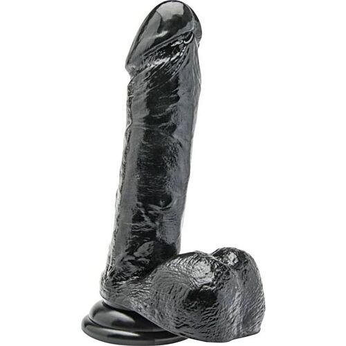 Dildo GET REAL 18 CM med baller