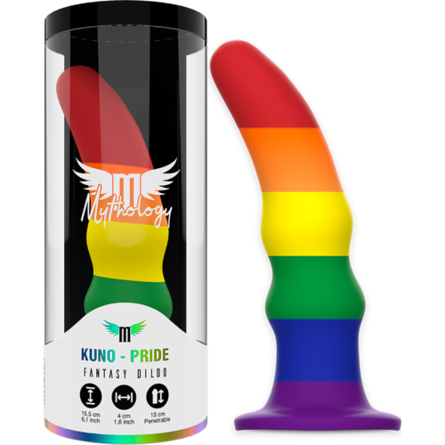 Dildo MYTHOLOGY KUNO PRIDE M med sterk sugebase