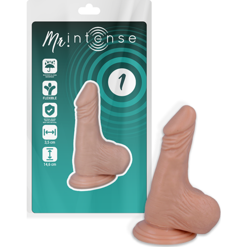 Dildo MR. INTENSE 14.6 CM med sugekopp