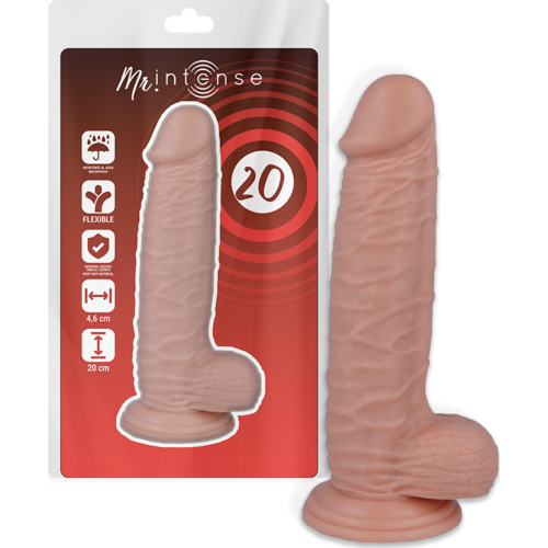 Dildo MR. INTENSE 20 CM med realistisk form