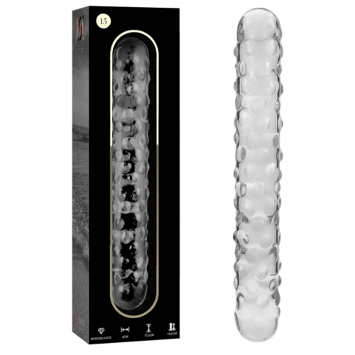 Dildo NEBULA SERIES BY IBIZA Model 15 i borosilikatglass