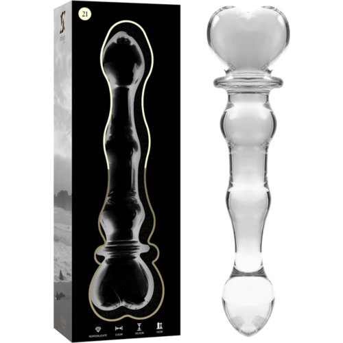Dildo NEBULA SERIES BY IBIZA Model 21 i borosilikatglass
