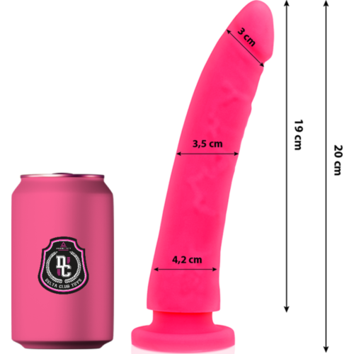 Dildo DELTACLUB 20 CM Medisinsk Silikon