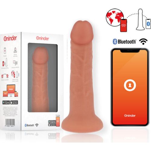 Dildo ONINDER Bogotá med appkontroll og 9 hastigheter