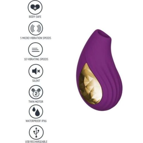 Stimulator XOCOON Divine Love med dobbel funksjon