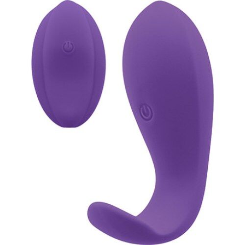 Vibrerende Egg S Pleasures Velvet Droplet med Fjernkontroll