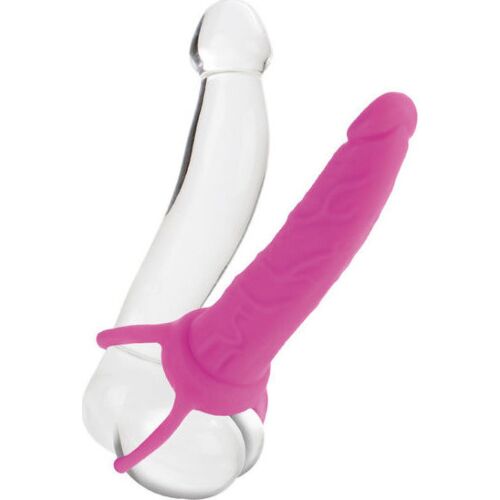 Dobbelt penetreringsring CALEXOTICS DUAL PENETRATOR PINK