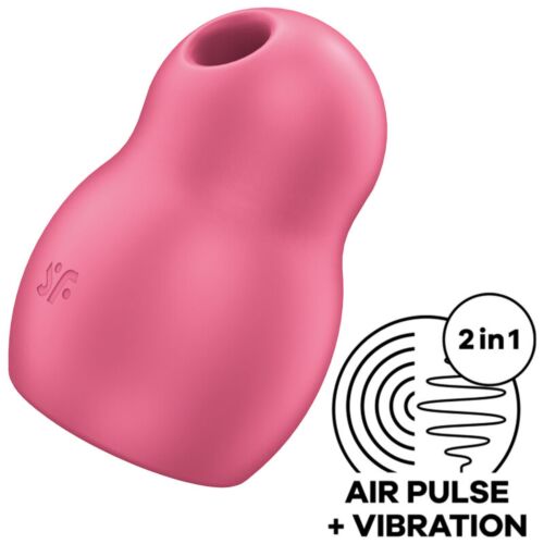 Stimulator Satisfyer Air Pulse Pro To Go 1 med dobbel lufttrykk