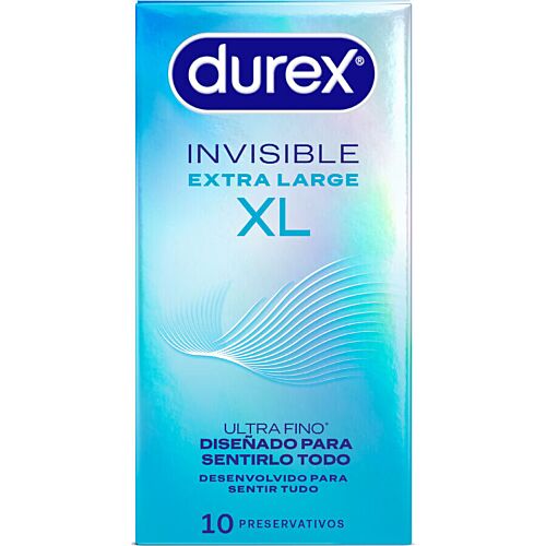 Kondom DUREX INVISIBLE XL 10 Enheter