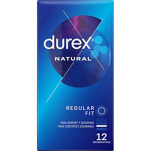 Preservativ DUREX NATURAL PLUS 12 enheter