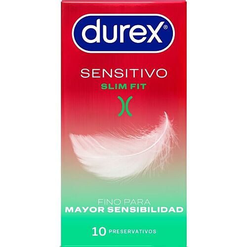 Kondom DUREX SENSITIVO SLIM FIT - Tynnere for bedre følelse