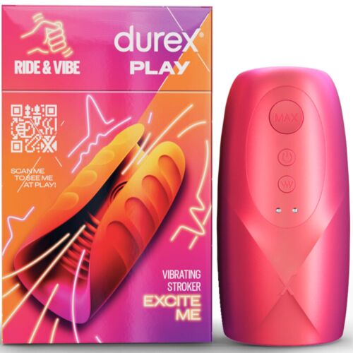 Masturbator DUREX TOYS Ride & Vibe med vibrasjon