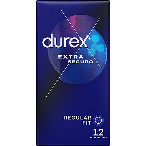 Kondom DUREX EXTRA SEGURO 12 enheter