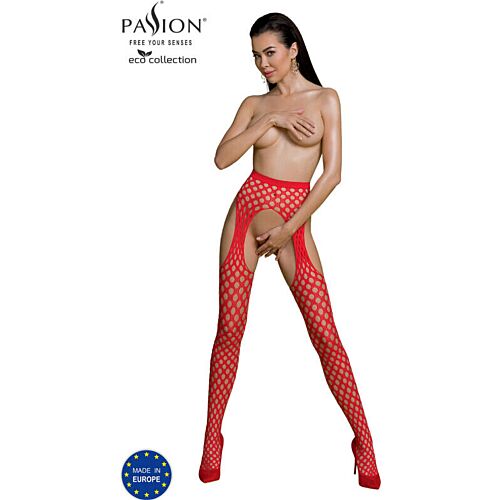 Garter stockings Passion Woman S003 med resirkulerte materialer
