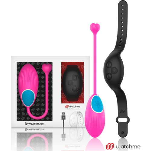 Vibrerende Egg WEARWATCH med fjernkontroll og vanntett design