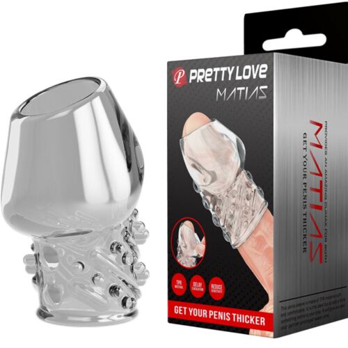 Penis Sleeve Pretty Love Matias Transparent