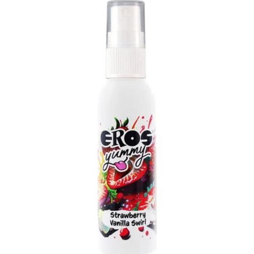 Spray Eros Yummy Strawberry Vanilla Swirl 50ml med smak