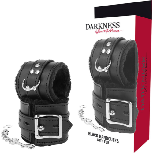 Håndjern DARKNESS BONDAGE med faux pels