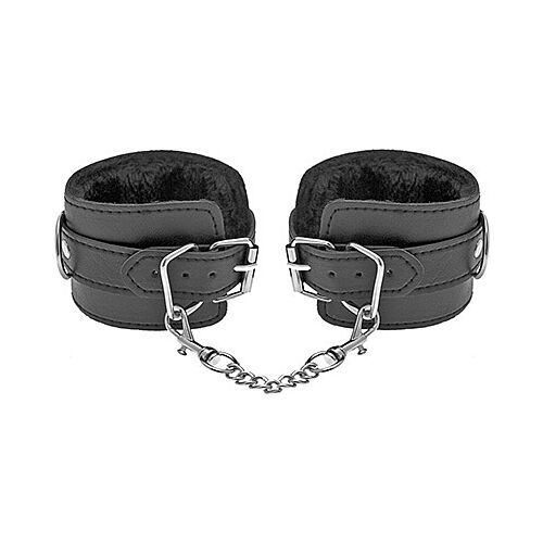 Håndjern S Pleasures Lover's Handcuffs Black