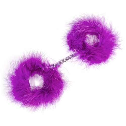 Håndjern SECRETPLAY Purple Marabou