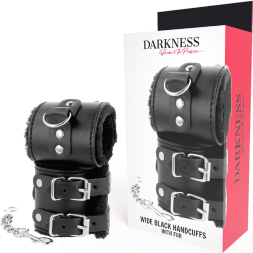 Kleshåndjern DARKNESS BONDAGE Justerbare med polstring