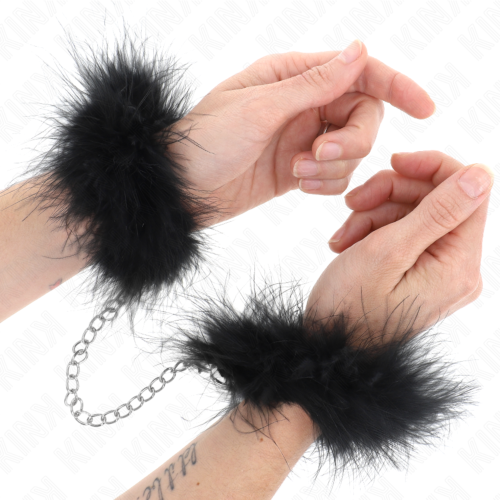 Håndjern KINK MINI FEATHER HAND CUFFS
