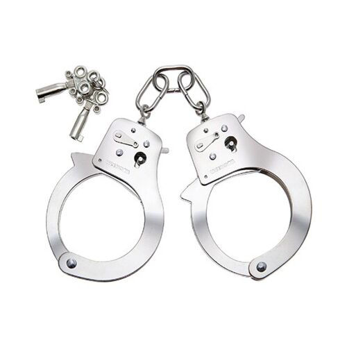 Metallic Cuffs i Sølv for Spennende Kvelder
