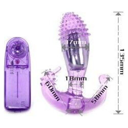 Stimulator BAILE LILAC med vibrasjon