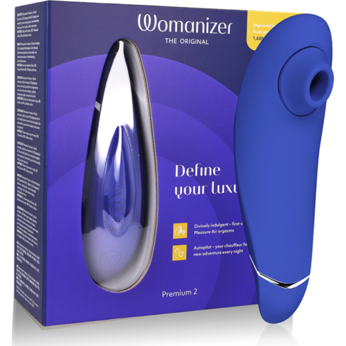 Klitorisstimulator Womanizer Premium 2 med 14 intensitetsnivåer