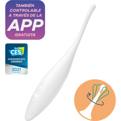 Vibrador Satisfyer Twirling Joy med presis stimulering