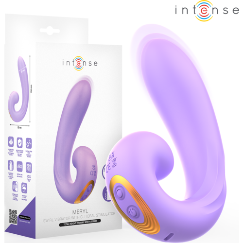 Stimulator INTENSE HIGH TECH Meryl Dobbelt Vibrasjon
