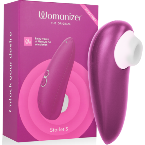 Stimulator WOMANIZER Starlet 3 med 6 intensitetsnivåer