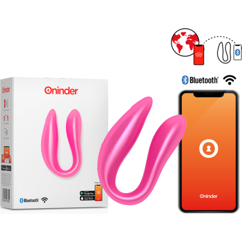 G-Punkt Vibrator ONINDER Lisboa Pink med App
